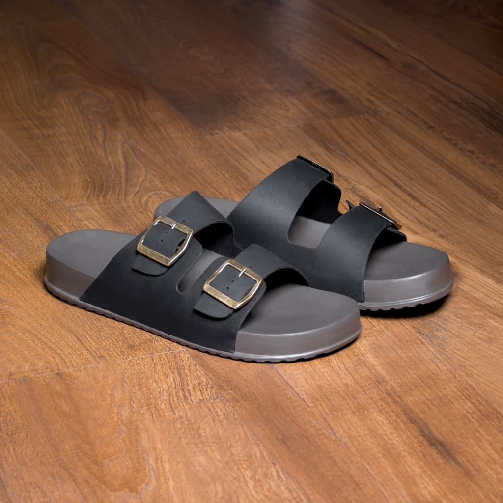 Sandalia Masculina Birken Ortopedica Sofisticado Solado Macio