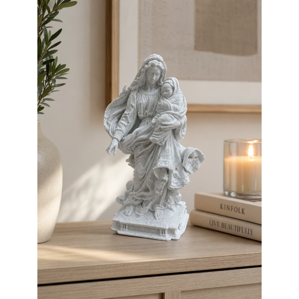 Imagem Nossa Senhora Aparecida com Menino Jesus Decoração Religiosa