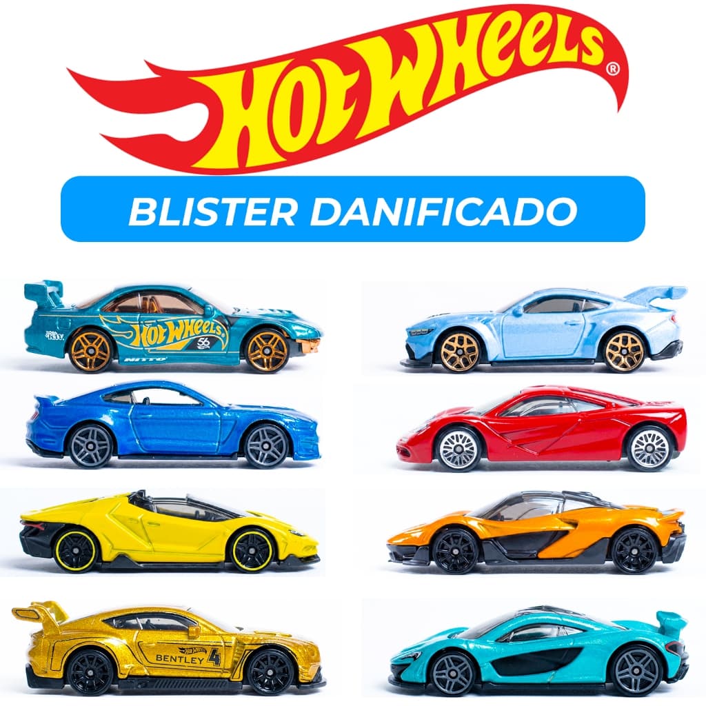 Hot Wheels Original (Embalagem Danificada) - Escolha o Seu - Carrinho Coleção Miniatura 1:64