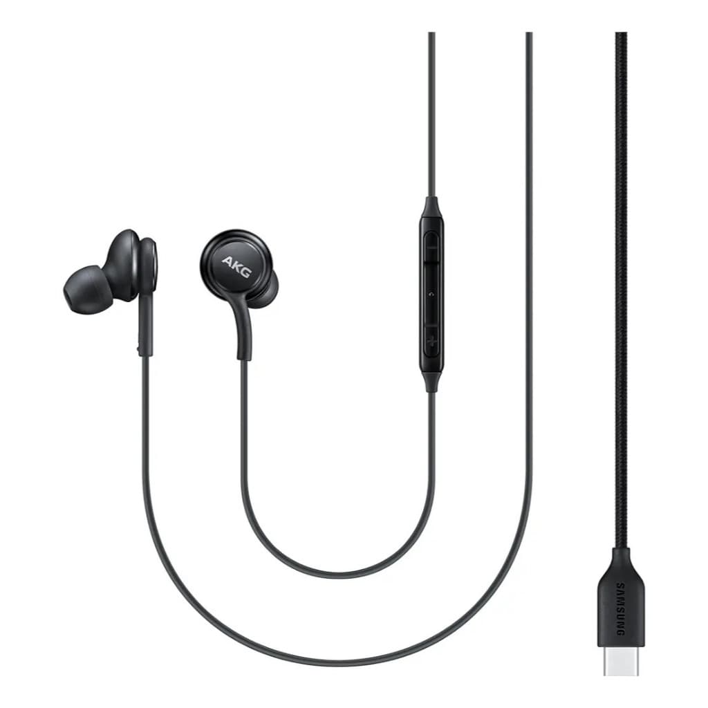 Fone Samsung Akg Usb Tipo-c Com Fio E Controles - Samsung Cor Preto
