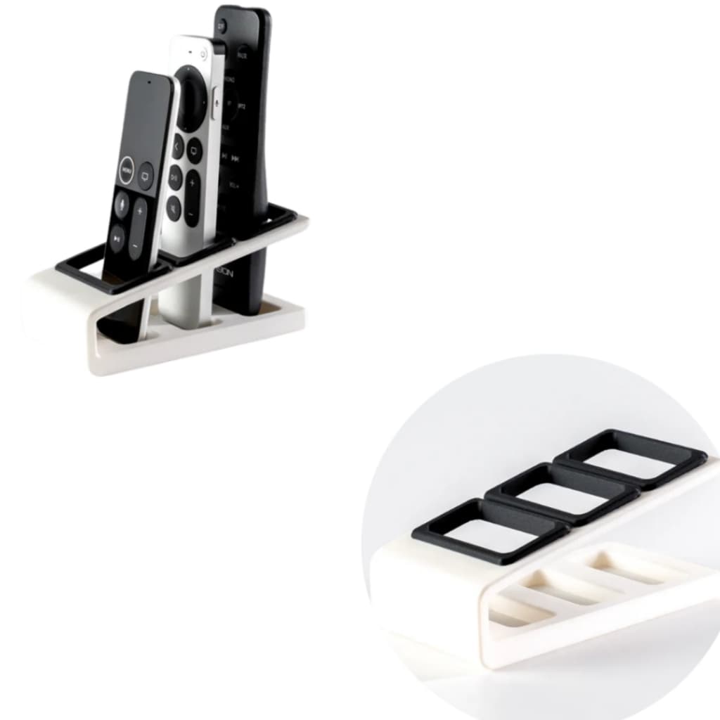 Suporte para Controles Remotos – Organizador de Mesa Funcional