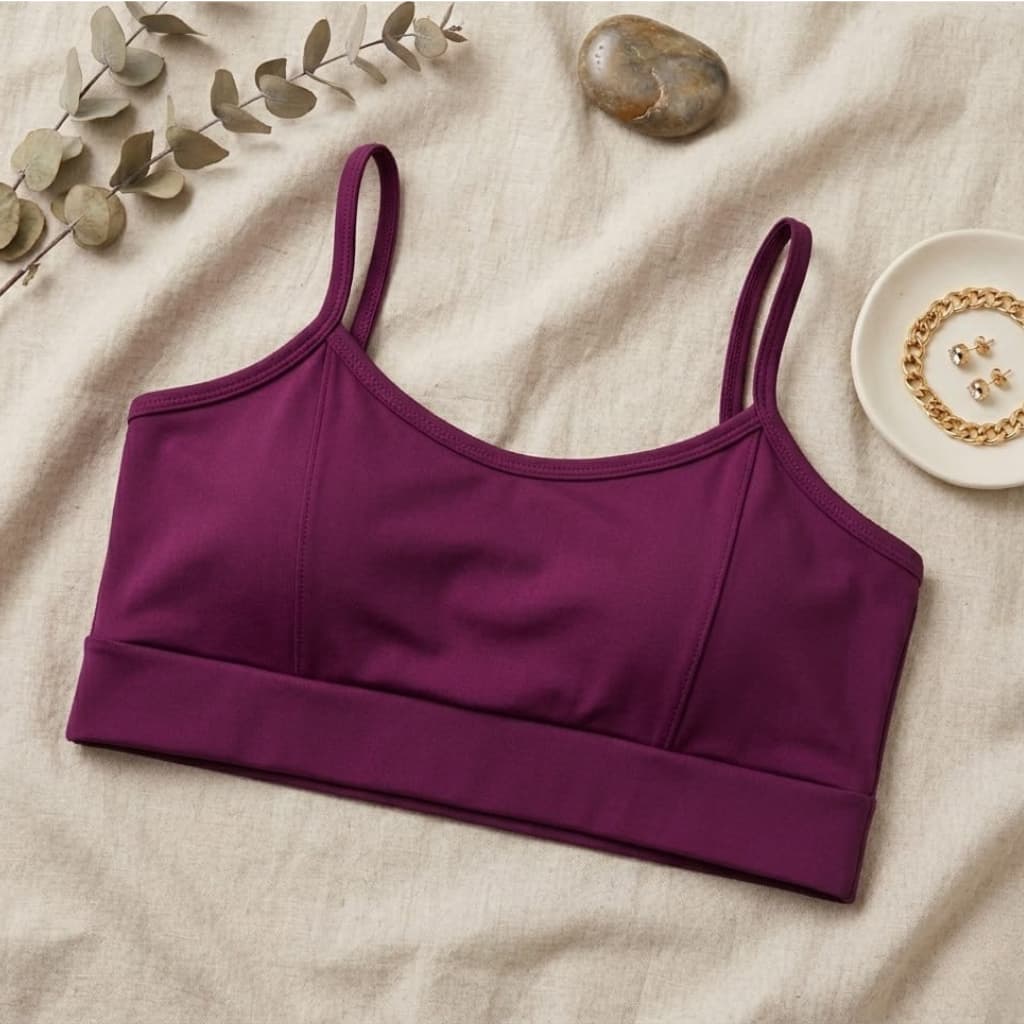 Top Academia Fitness Básico Regata sem Bojo Caminhada Suplex Treino Feminino Cropped Verão