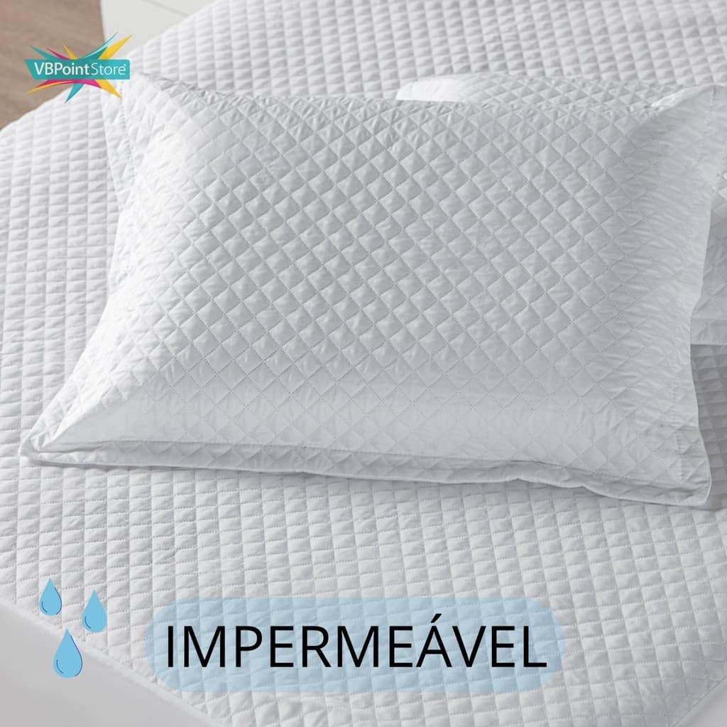 Capas de Travesseiro Impermeáveis Matelado - Kit com 2 Unid  / Fronha impermeavel / Capa Impermeavel