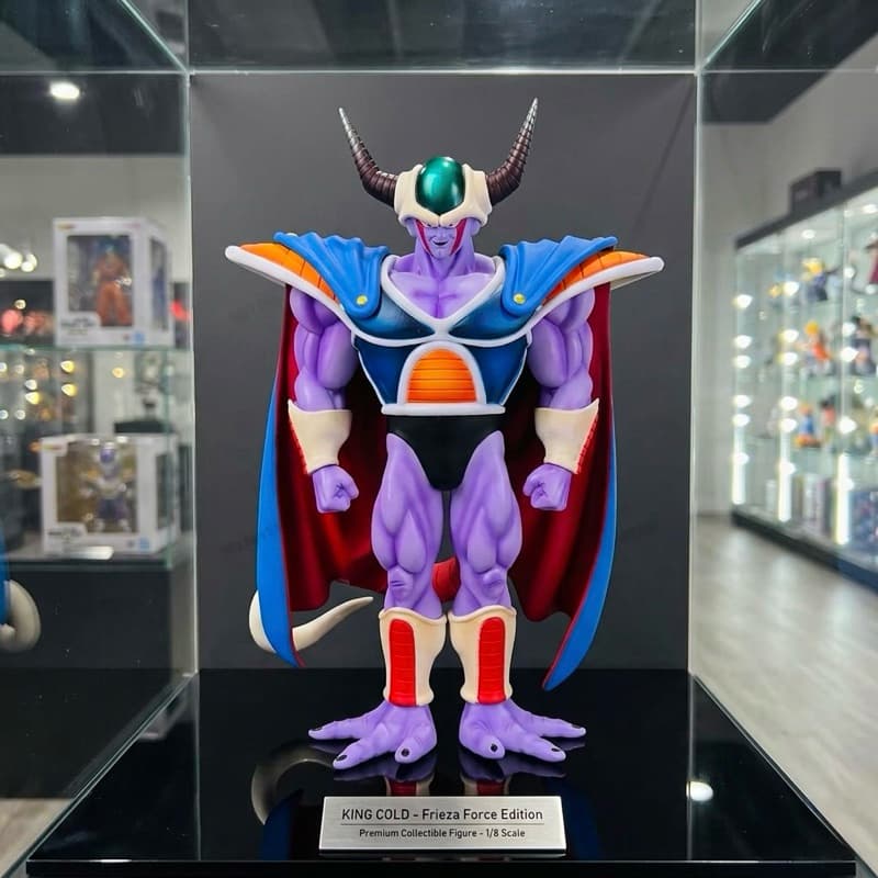 Action Figure Rei Cold 30Cm King Pai De Freeza Dragon Ball Z Banpresto