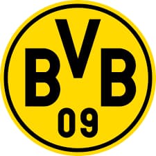 Escudo Borussia Dortmund Em Alto Relevo Tamanho Grande 50CM