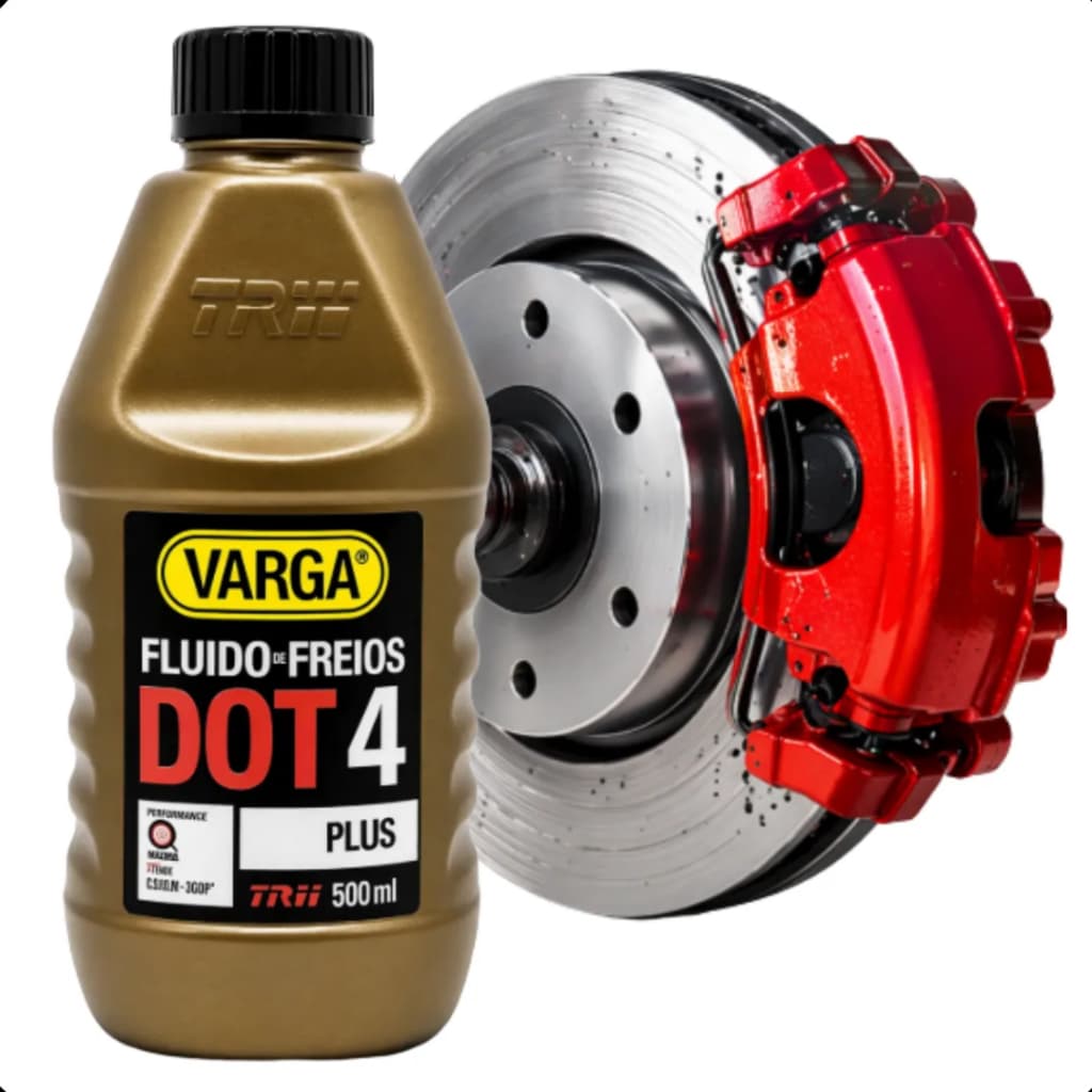 Óleo Fluido De Freio DOT 4 TRW Varga Original Para Carros Motos 500ml