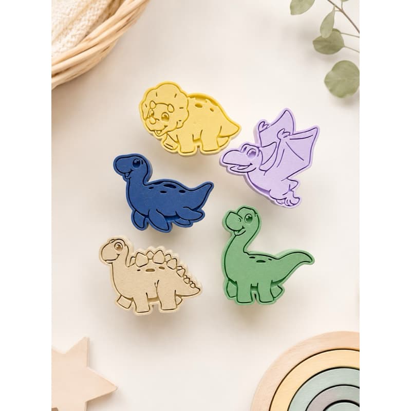 Puxador de Móveis Gavetas Dino- Lúdico Para Quarto Infantil- Dinossauro Crinaça