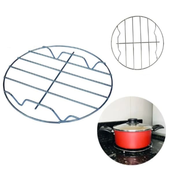 Kit Descanso de Panela C/3Pcs Cromado