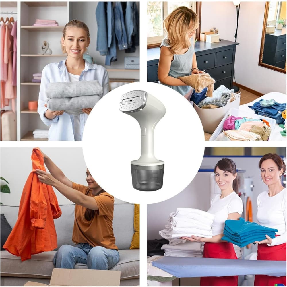 Passadeira 110v Vaporizador A Vapor De Roupas Tira Amasso Portátil 1000w