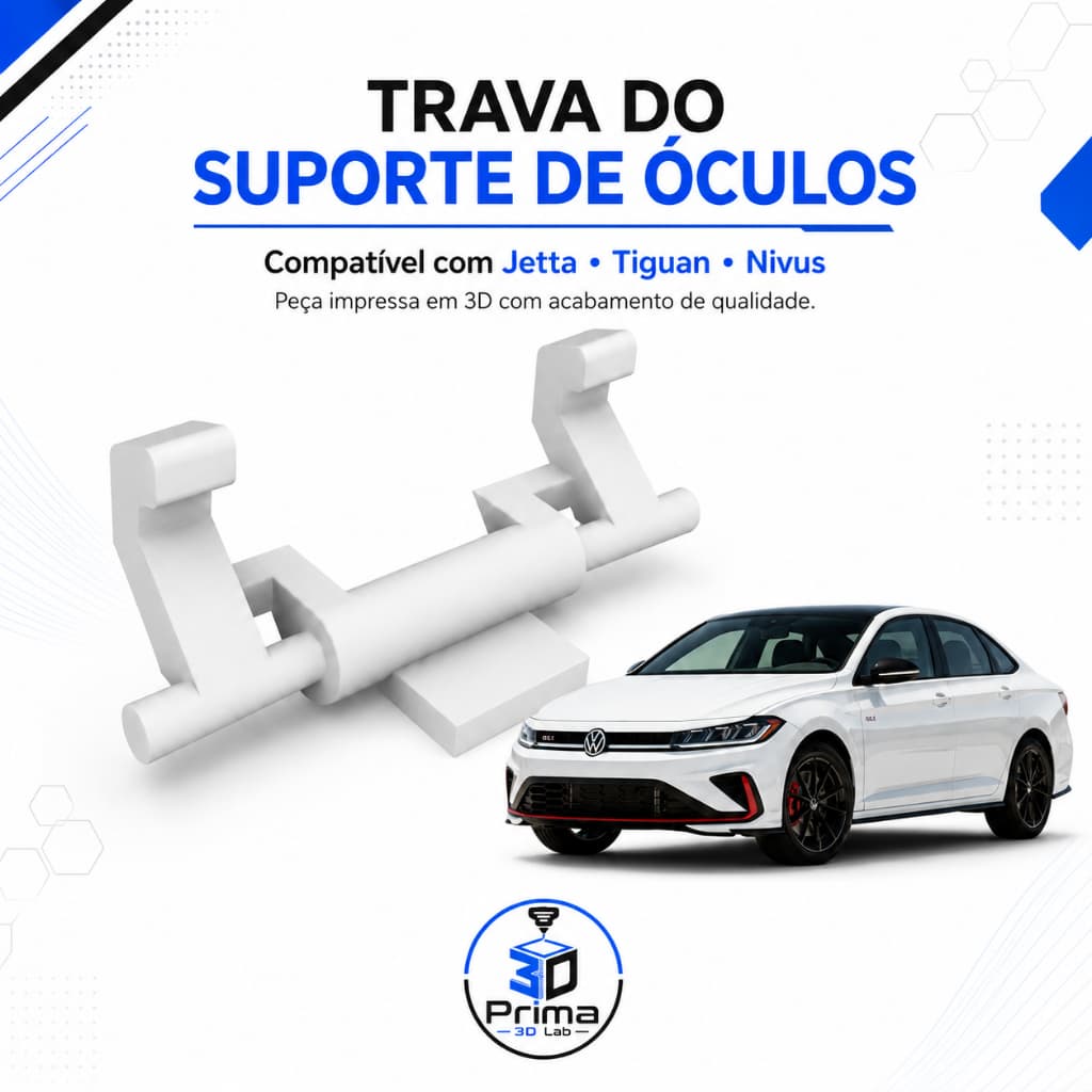 Trava Porta Óculos Volkswagen Jetta Tiguan Taos Nivus