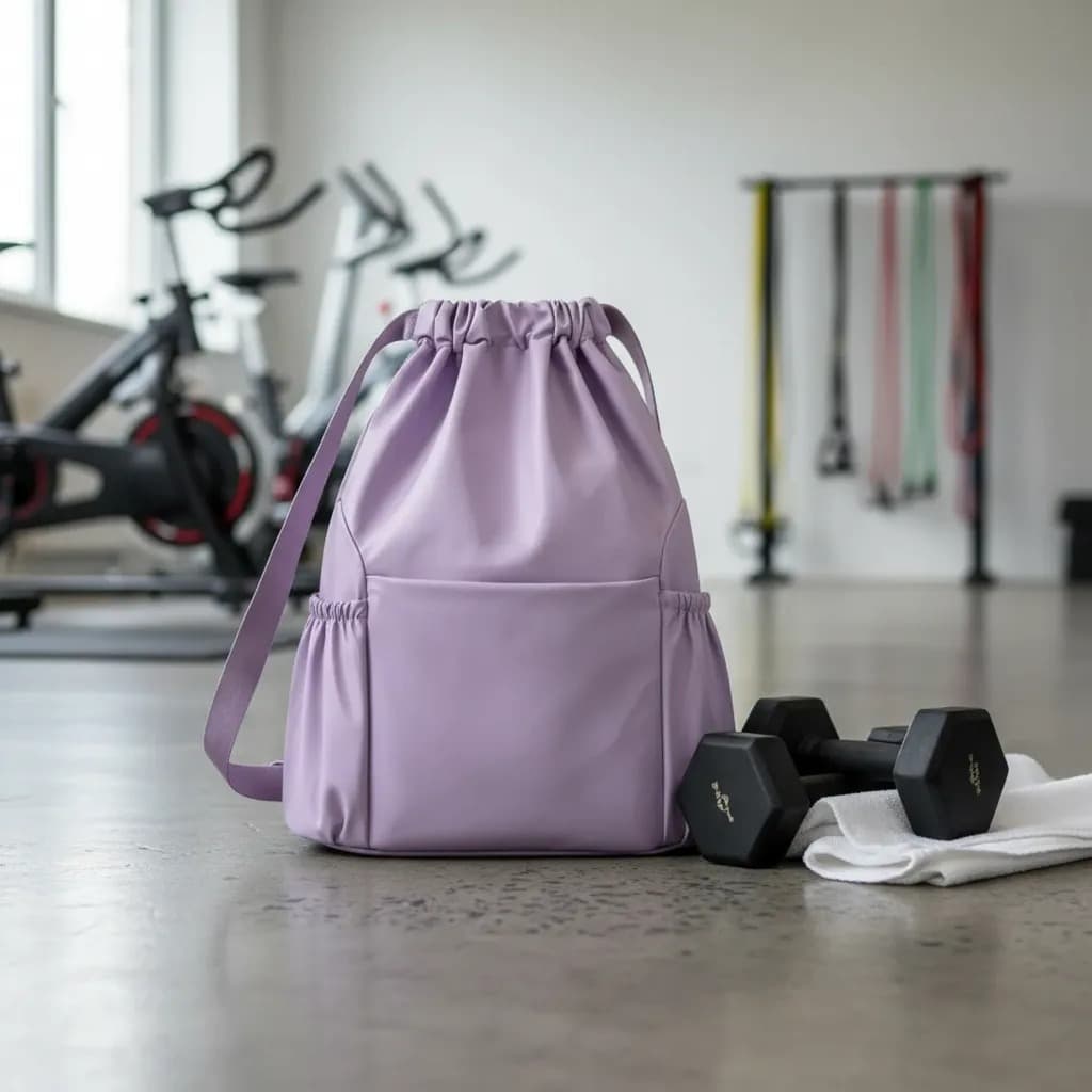 Mochila Costas Saco cordão Bolsa unissex Trabalho esportivo treino Academia Impermeável Preto esporte feminino masculino