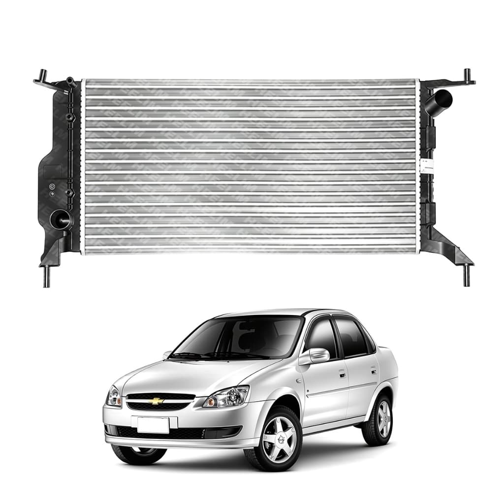 Radiador Gm Classic 1.0 Com e Sem Ar Manual 2010 a 2016 Expandido
