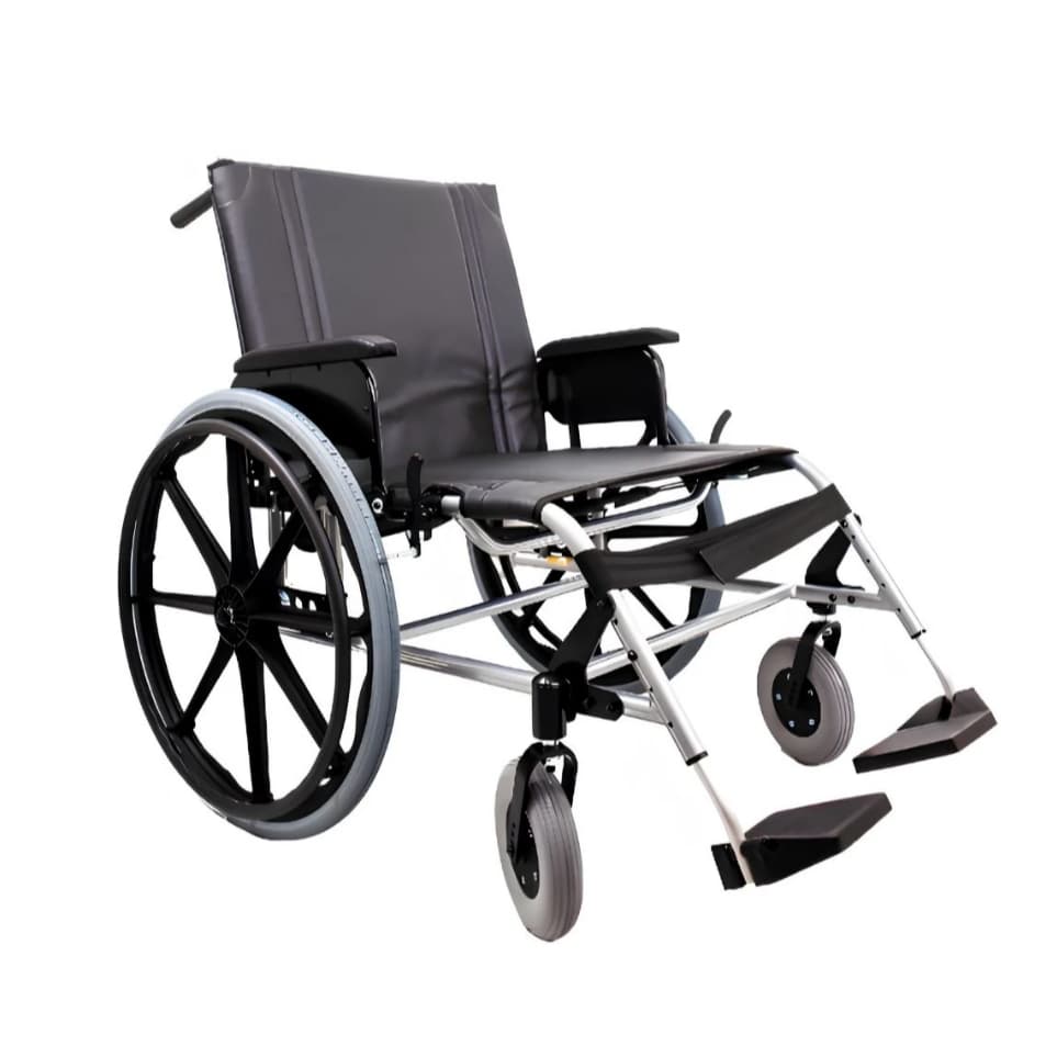 Cadeira de Rodas Gazela Ultra Lite Obeso Reforçada Ortobras