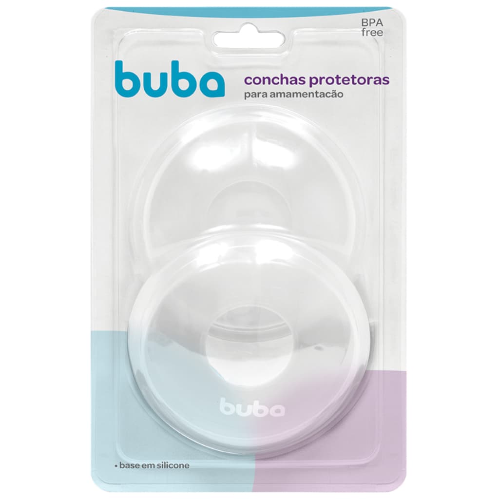 Conchas protetoras para amamentação - itens para mamães - conforto - Buba