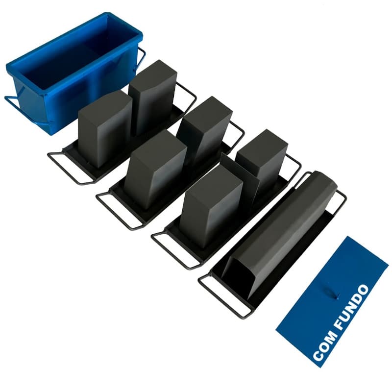 Forma para blocos de concreto cimento 14x19x39 estrutural ,vedação ,canaleta e meio bloco ,com fundo