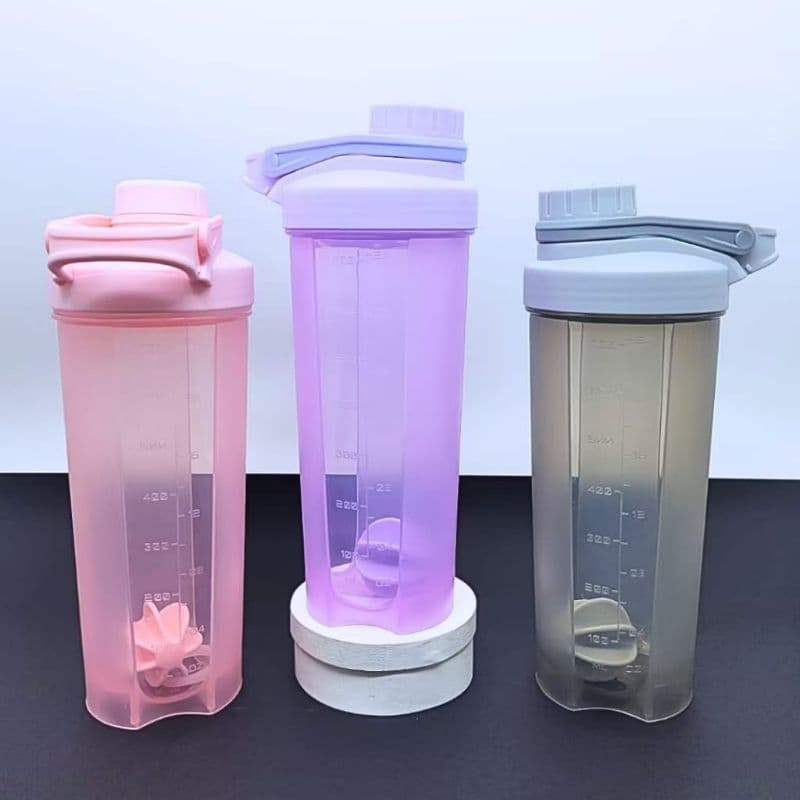 Coqueteleira Academia Garrafa Squeeze 700ml Shaker Com Mixer Ball Resistente e de Qualidade