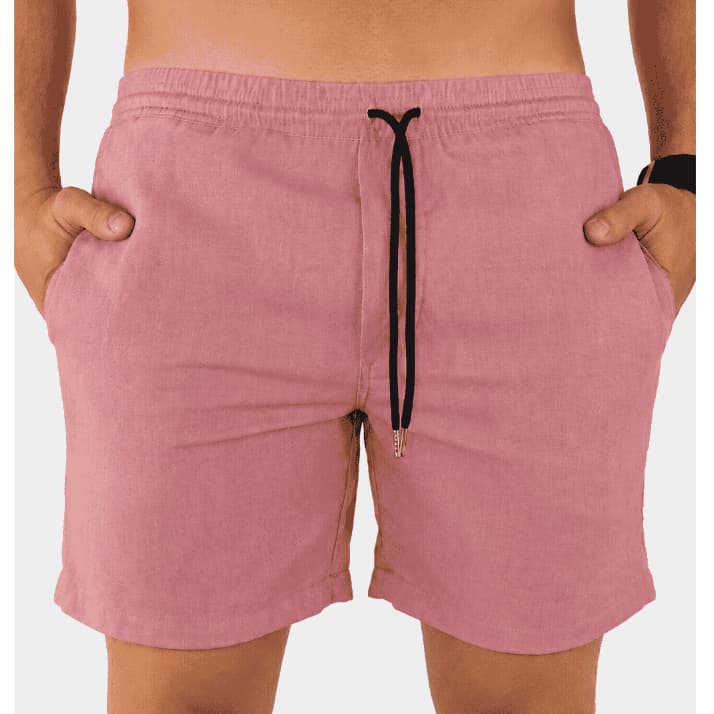 Short Linho Básico Masculino Premium Qualidade Conforto Bermuda Estilosa Elegante | Diversas Cores