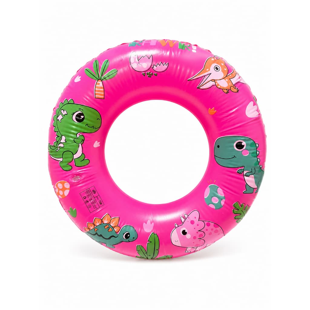 Boia Infantil 70cm Diversas Cores Tema Dinossauro Piscina Praia
