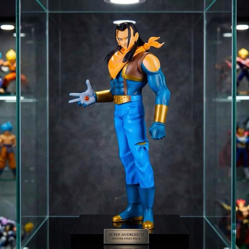 Action Figure Androide Super 17 Com 30Cm Fusão Maki Gero Dragon Ball Z
