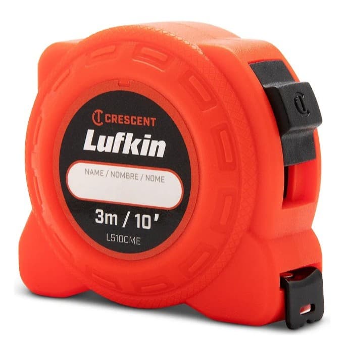 Trena Lufkin L510CME 3m Manual Com Trava e Gancho Magnético ABS