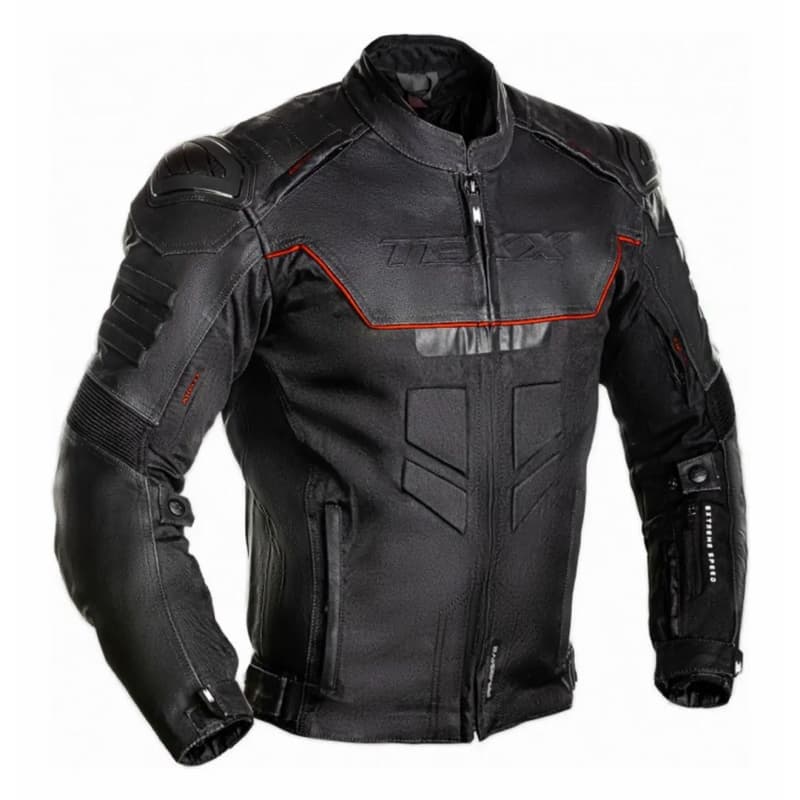 Jaqueta Motociclista Falcon V2 Texx Impermeável Couro Bovino