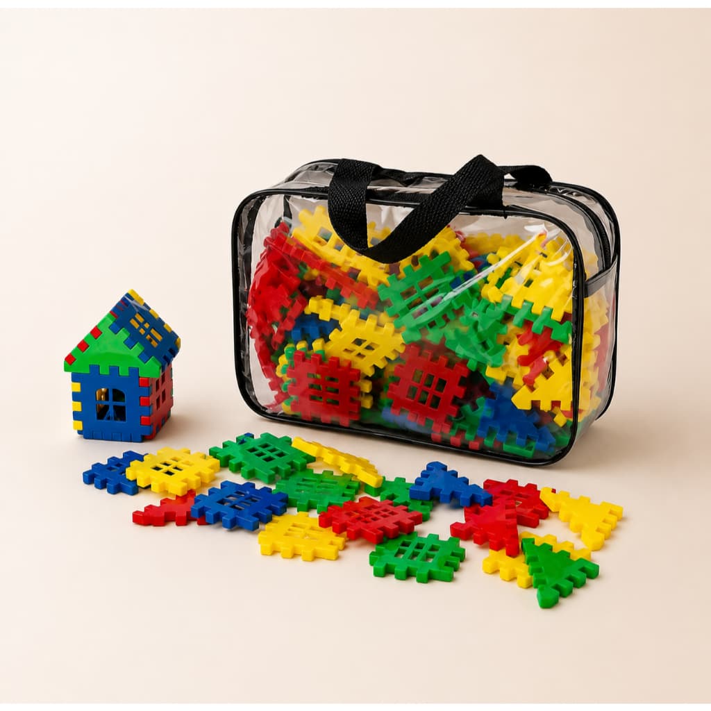 Bolsa com 120 Casinhas - Crie Seu Estilo