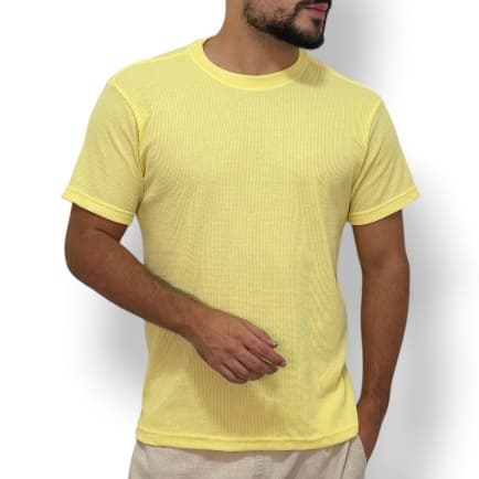 Camiseta Texturizada Qualidade Super Premium Masculino