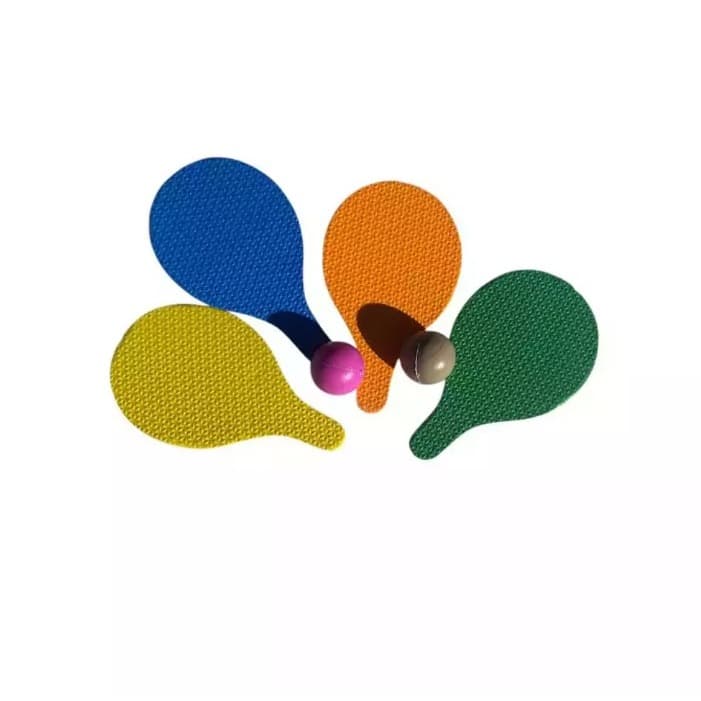Kit Recreativo Ping Pong Infantil com 10 Raquetes + Bola | Diversão para Festas