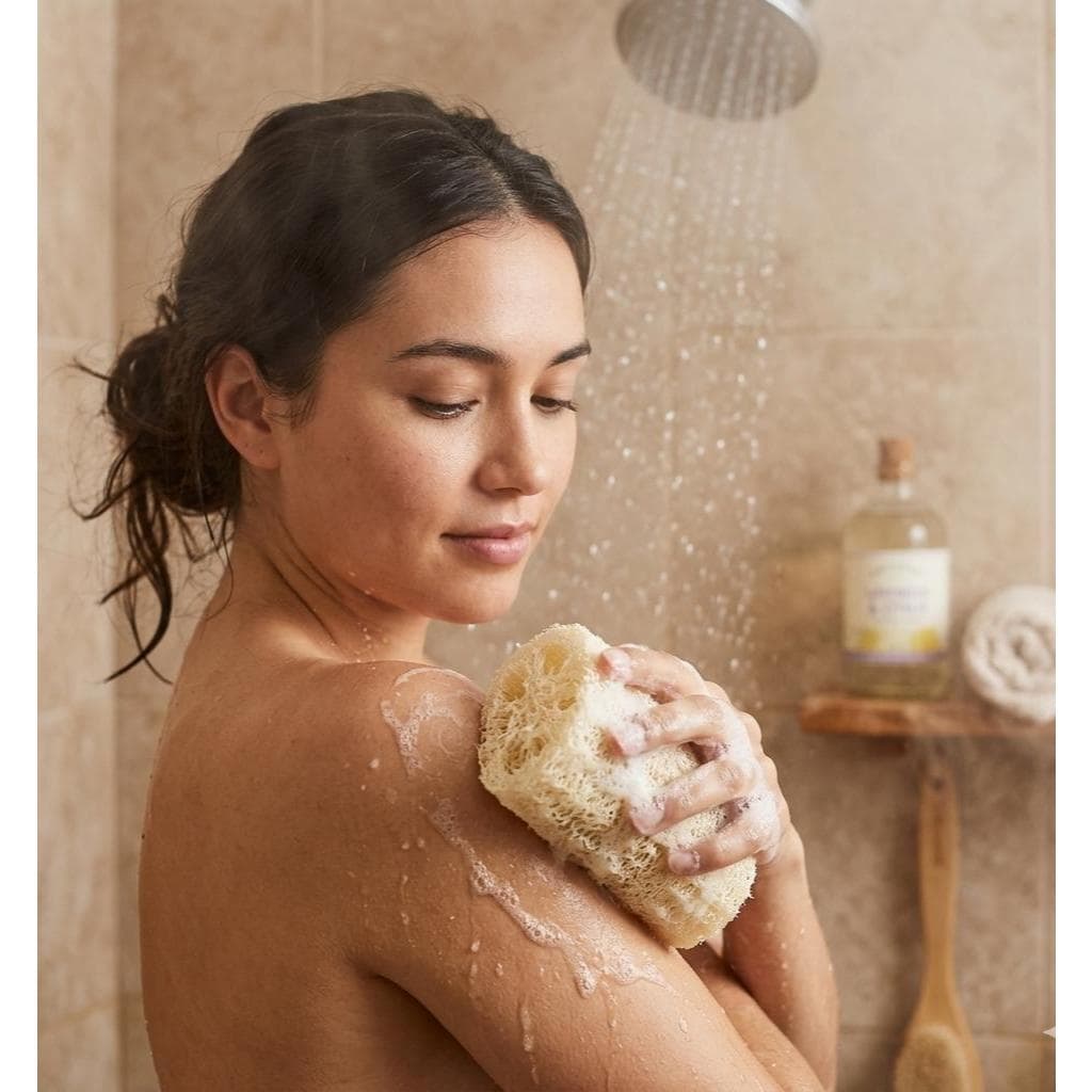 Kit 10 Bucha Vegetal Média Esfoliante Banho E Lavar Louça Cozinha 100% Natural Ecológica