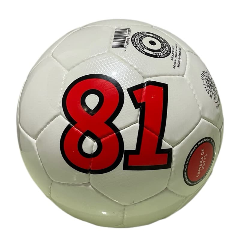 Bola 81 Futsal Quadra Resistente Costurada À Mão Microfibra Pérola