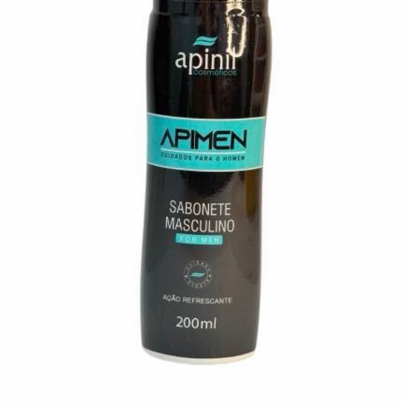Sabonete líquido masculino - Apinil cosméticos
