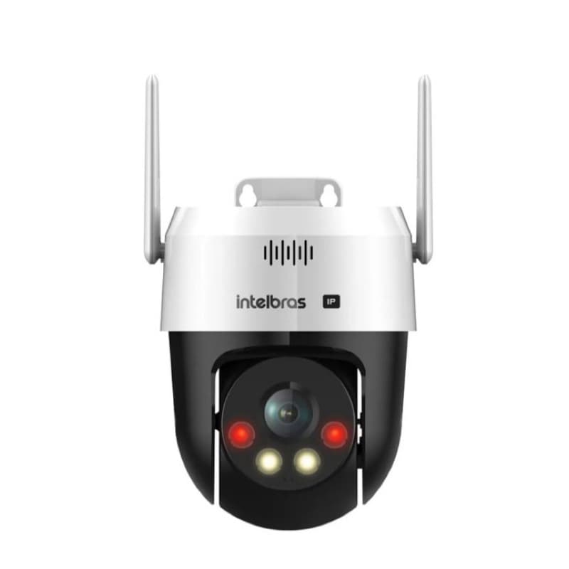 Camera Wifi Intelbras visao 360*, imagens coloridas noturnas s/ fio e c/ microfone