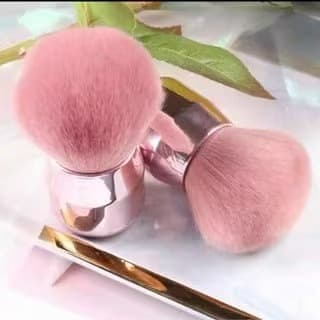 Puff de Maquiagem Rosa Pink Profissional - Para Base, Pó e Blush, Macio e Anti-Alérgico