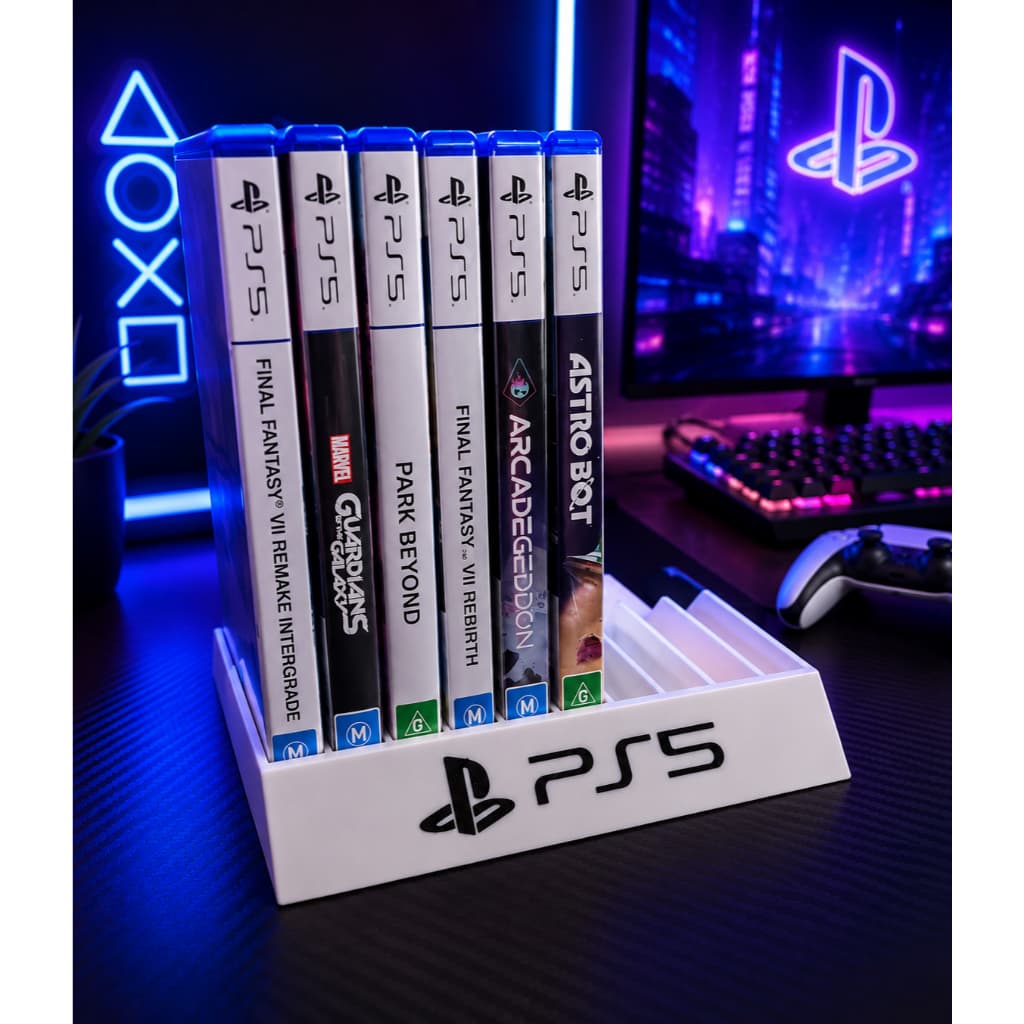 Suporte para Jogos PS5 - Playstation 5 /  Expositor de jogos