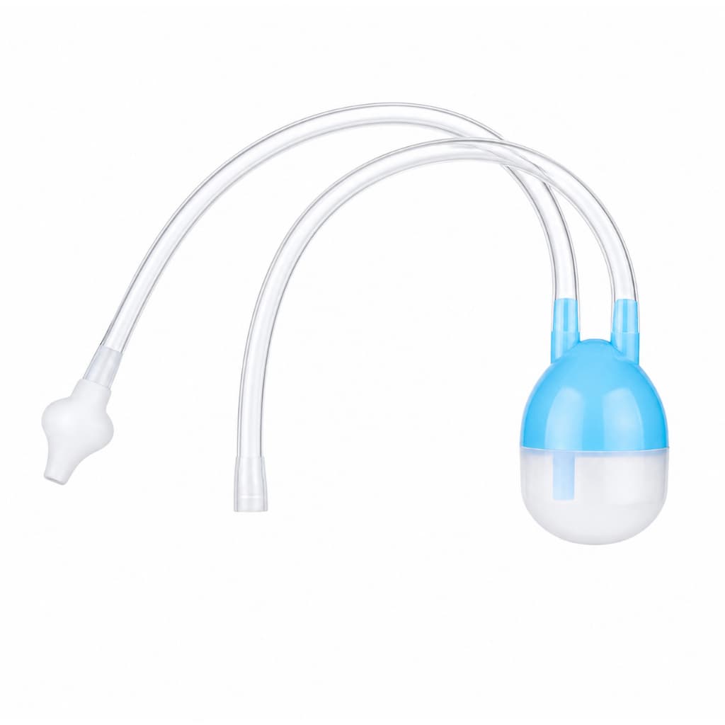 Aspirador Nasal Bebê Limpa Nariz Sugador de Catarro Bebê Higiene Nasal seguro fácil de usar