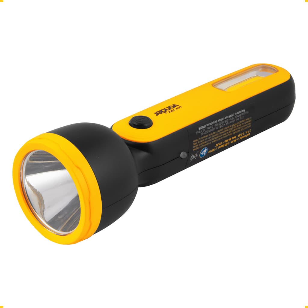 Lanterna Tática de Mão com 2 modos Led Recarregavel Luz Branca Forte de Longo Alcance USB Potente