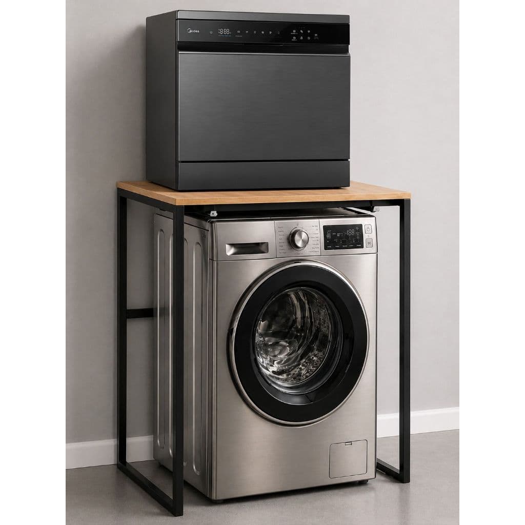 Mesa Industrial Multiuso para Lavadora e Lava-Louças