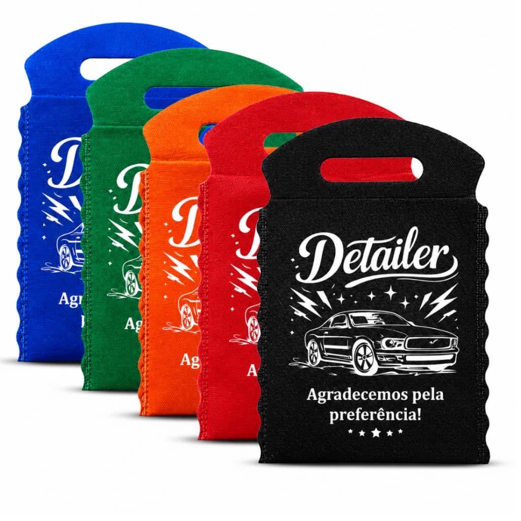 Kit 100 Lixo Car Sortidos - Arte Detailer Estampa Pronta (PRODUTO NÃO É PERSONALIZADO)