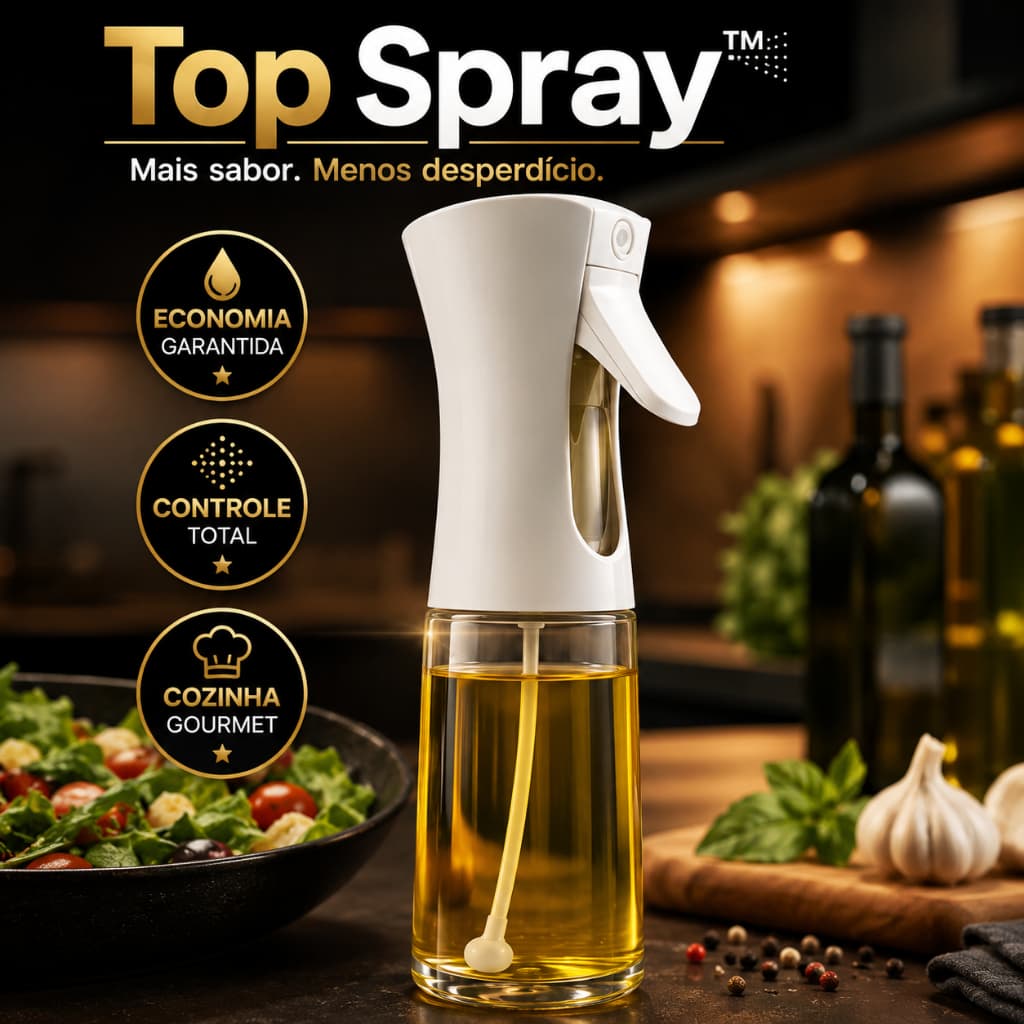 Borrifador Azeite Spray 180ml Galheteiro Pulverizador Óleo Vinagre Air Fryer Cozinha