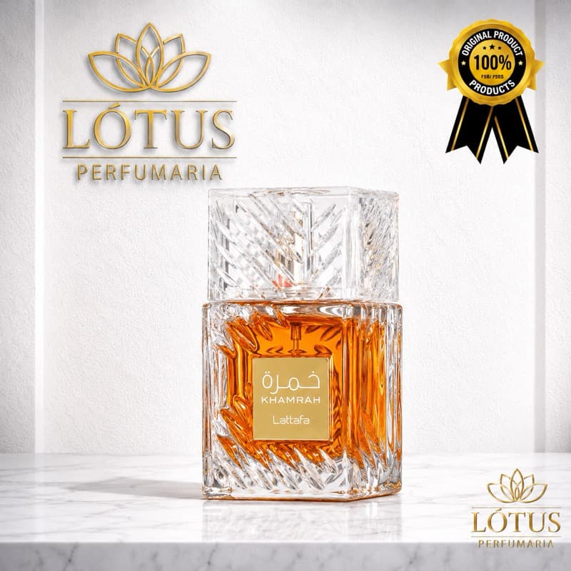 Perfume Arabe Unissex Lattafa Khamrah- 100ml- EDP- Original