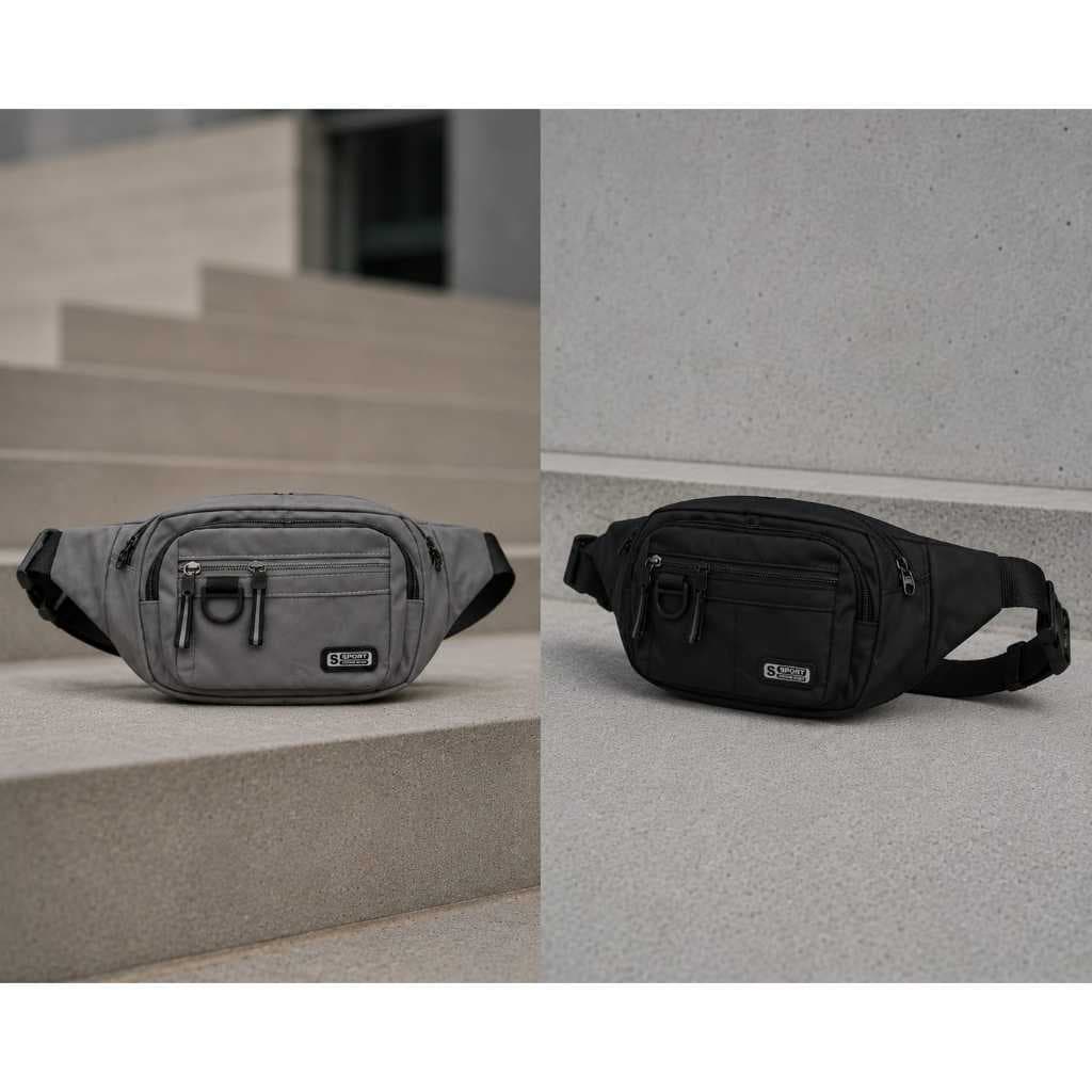 Pochete Bolsa Transversal Impermeável Multiuso com Amplo Espaço Estilosa Resistente e Versátil para Uso Diário