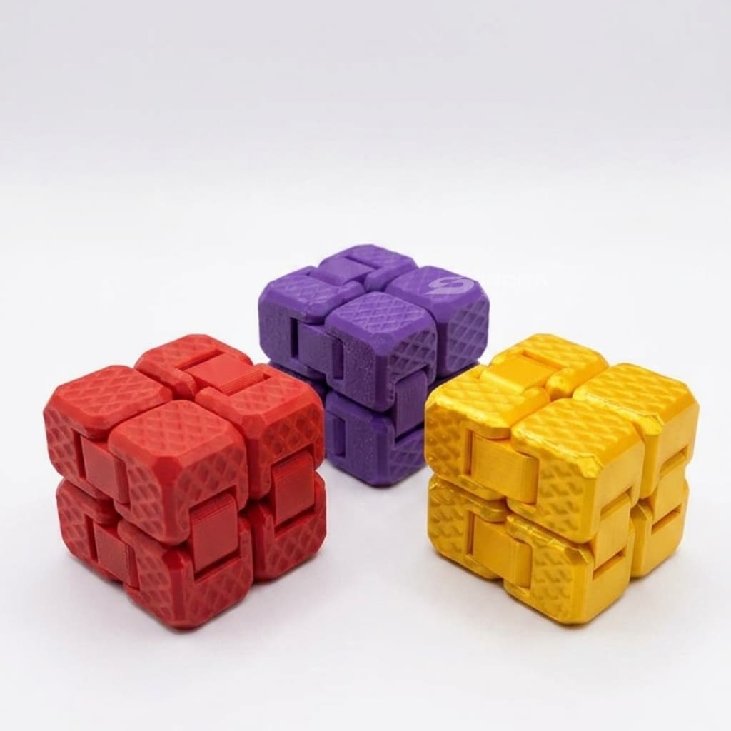 Cubo Infinito Sensorial Antiestresse Fidget Toy
