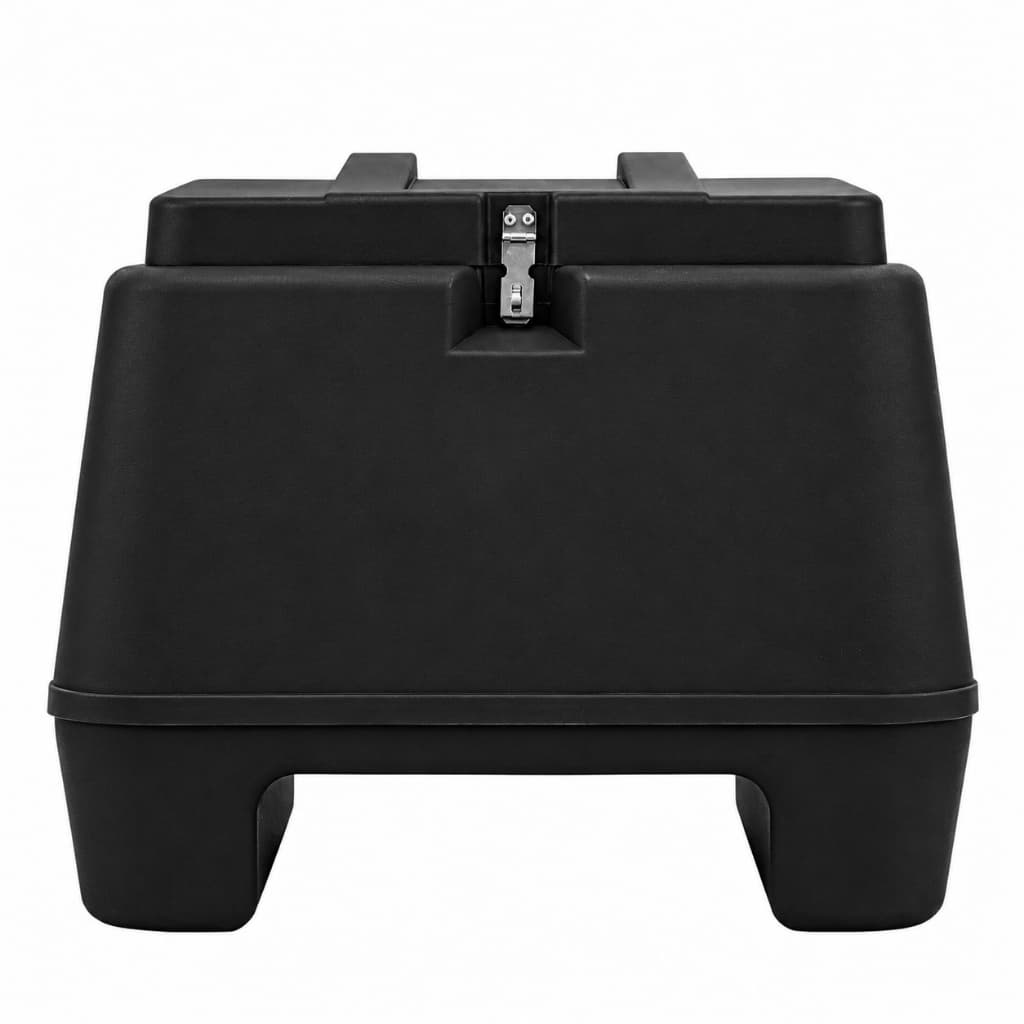 Bauleto Moto 80 Litros Pro Tork Preto Baú Traseiro Universal Com Trava