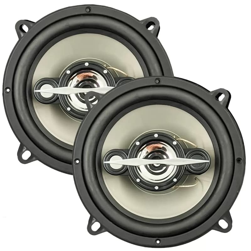 Par Alto Falante Leson LS5 5 Pol 140W Quadriaxial 4 Ohms Som Automotivo Porta Carro Universal