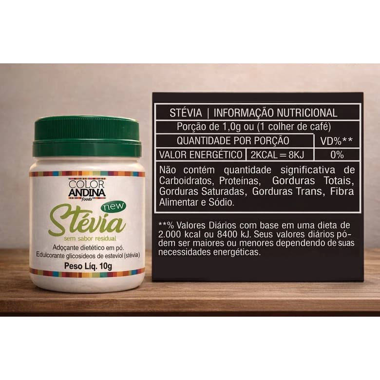 Stévia Color Andina 10g New