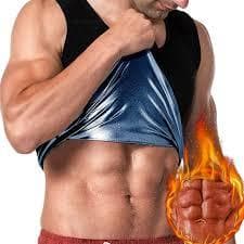 Regata Termica Efeito Sauna Redutora  Cinta Camiseta Compressão Abdominal Masculino Sauna Modeladora Redutora Medidas