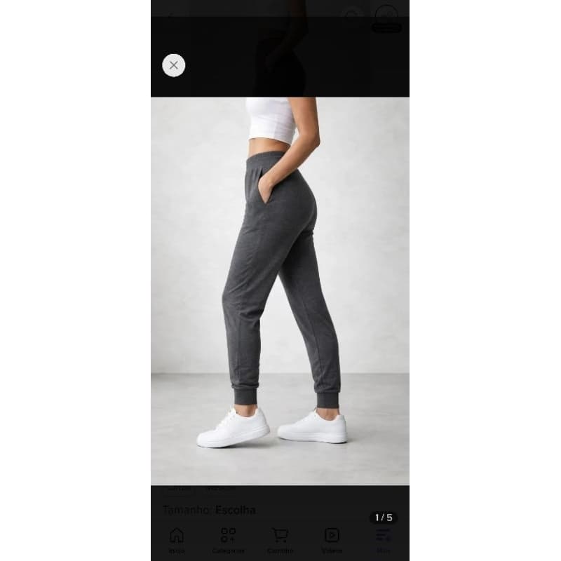 calça de moletom feminina plus size