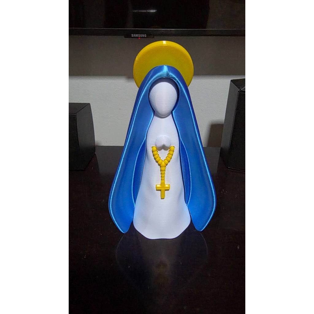 🙏 ESCULTURA DECORATIVA DE NOSSA SENHORA APARECIDA