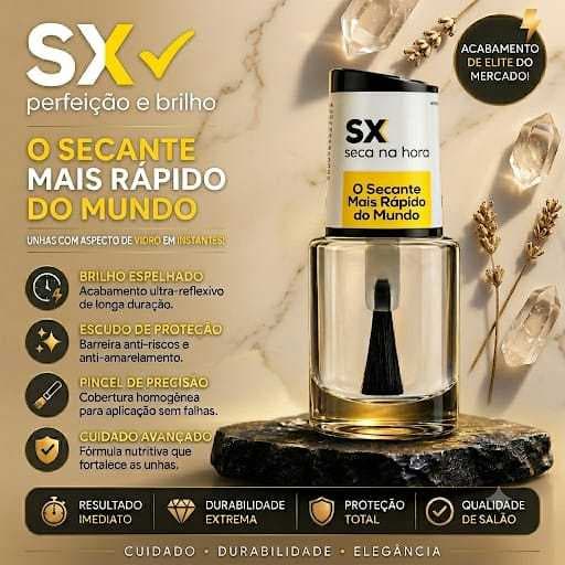 Esmalte Cora Oleo Sx 9ml (o Secante p/ Unha Mais Rapido Do Mundo)