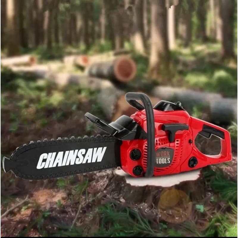 Brinquedo Infantil Serra Elétrica Power Saw com Som Para Crianças